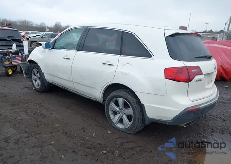 2012 Acura Mdx Technology Package из США, поврежденный, VIN 2HNYD2H39CH515333